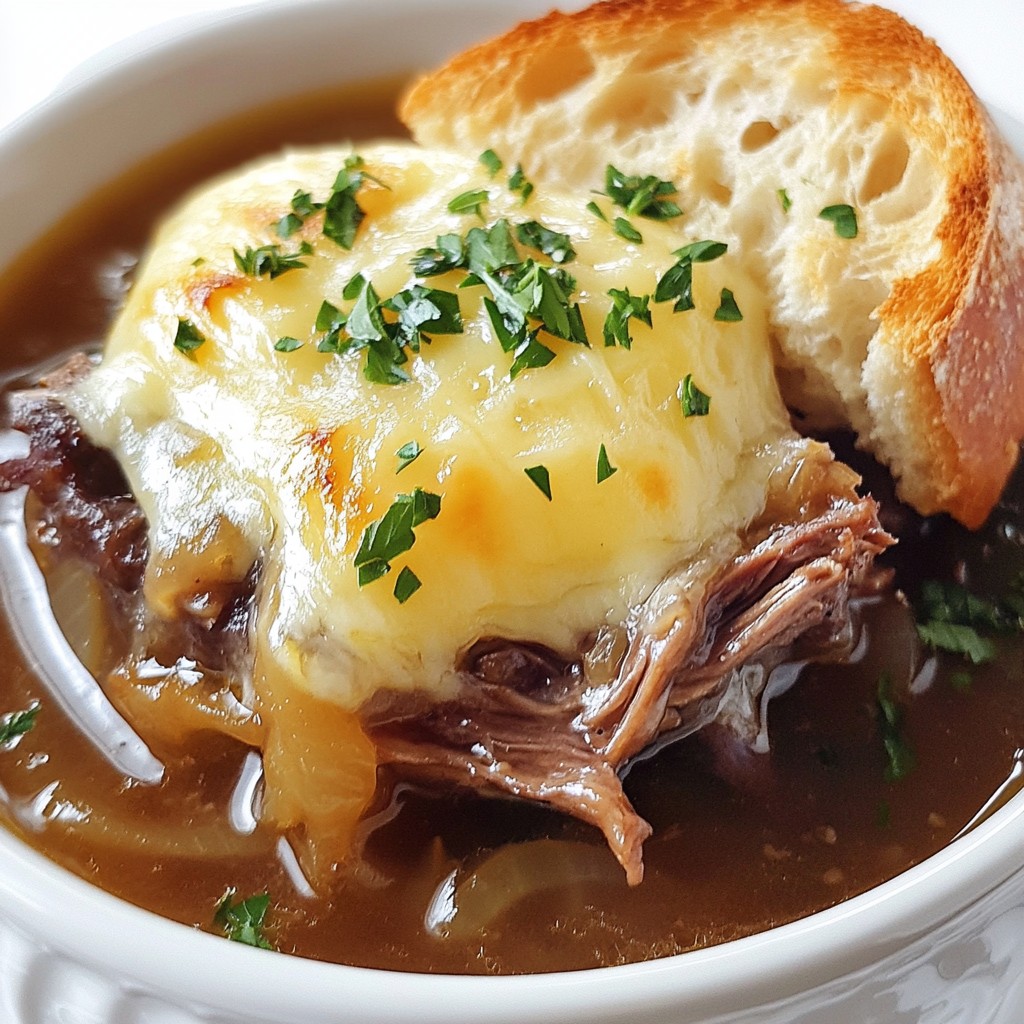 French Onion Short Rib Soup Hearty and Flavorful Delight