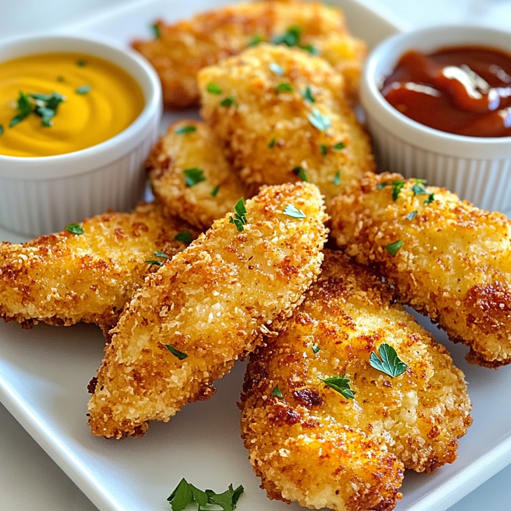 Air Fryer Chicken Tenders Crunchy and Flavorful Meal