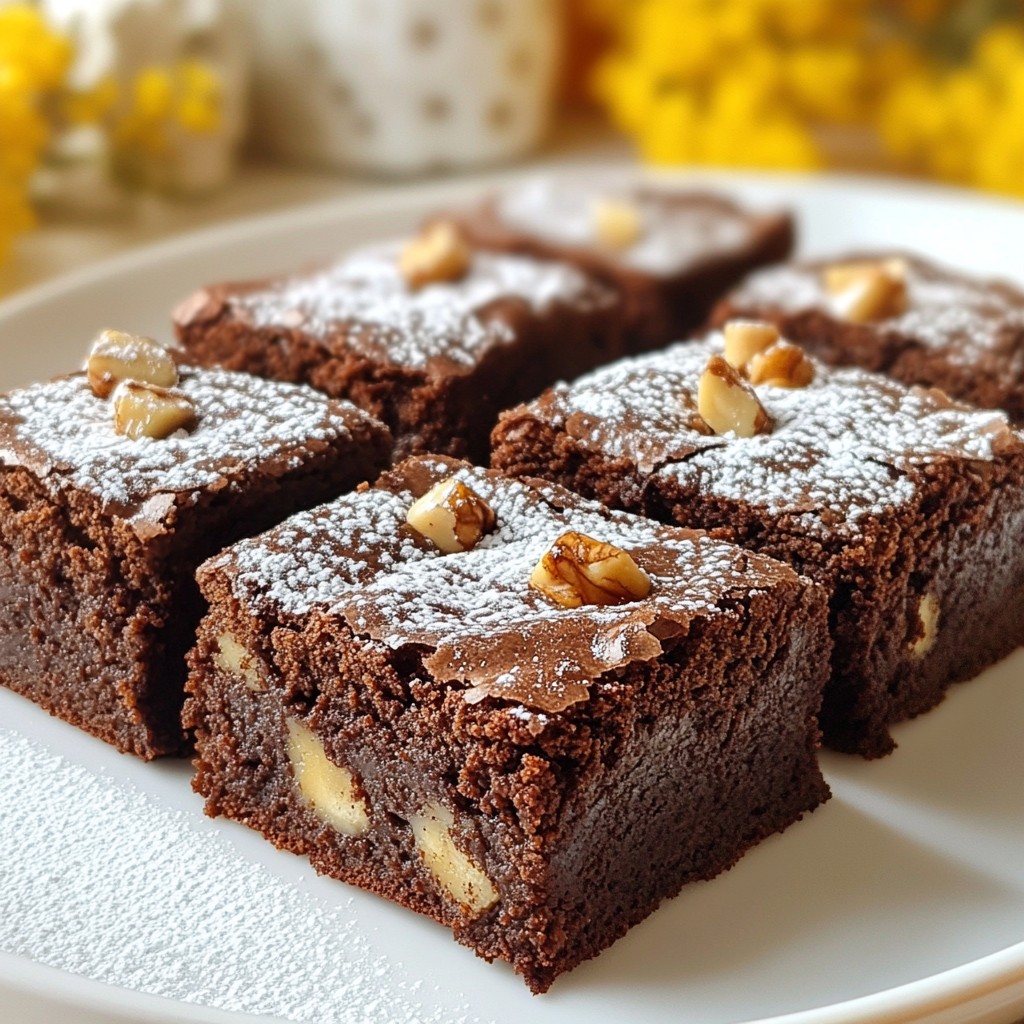 Banana Bread Brownies Decadent and Simple Treat