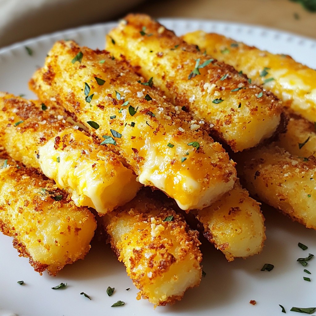 Savory Potato Cheese Sticks Easy and Tasty Recipe