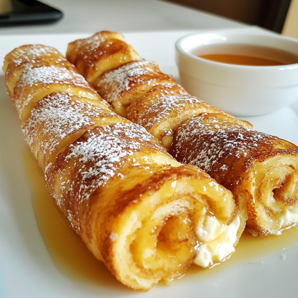 Cinnamon Roll French Toast Roll Ups Fun and Easy Treat