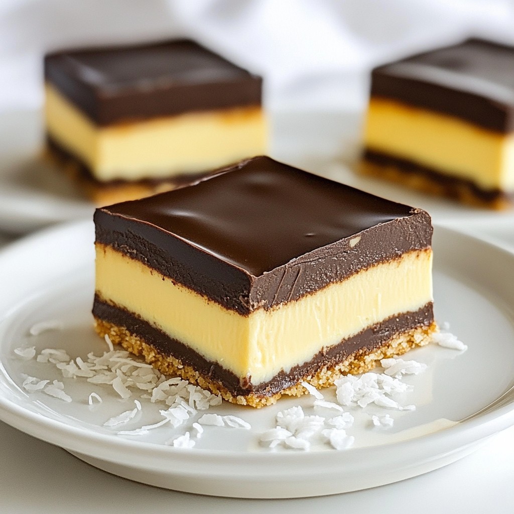Classic No-Bake Nanaimo Bars Deliciously Simple Treat