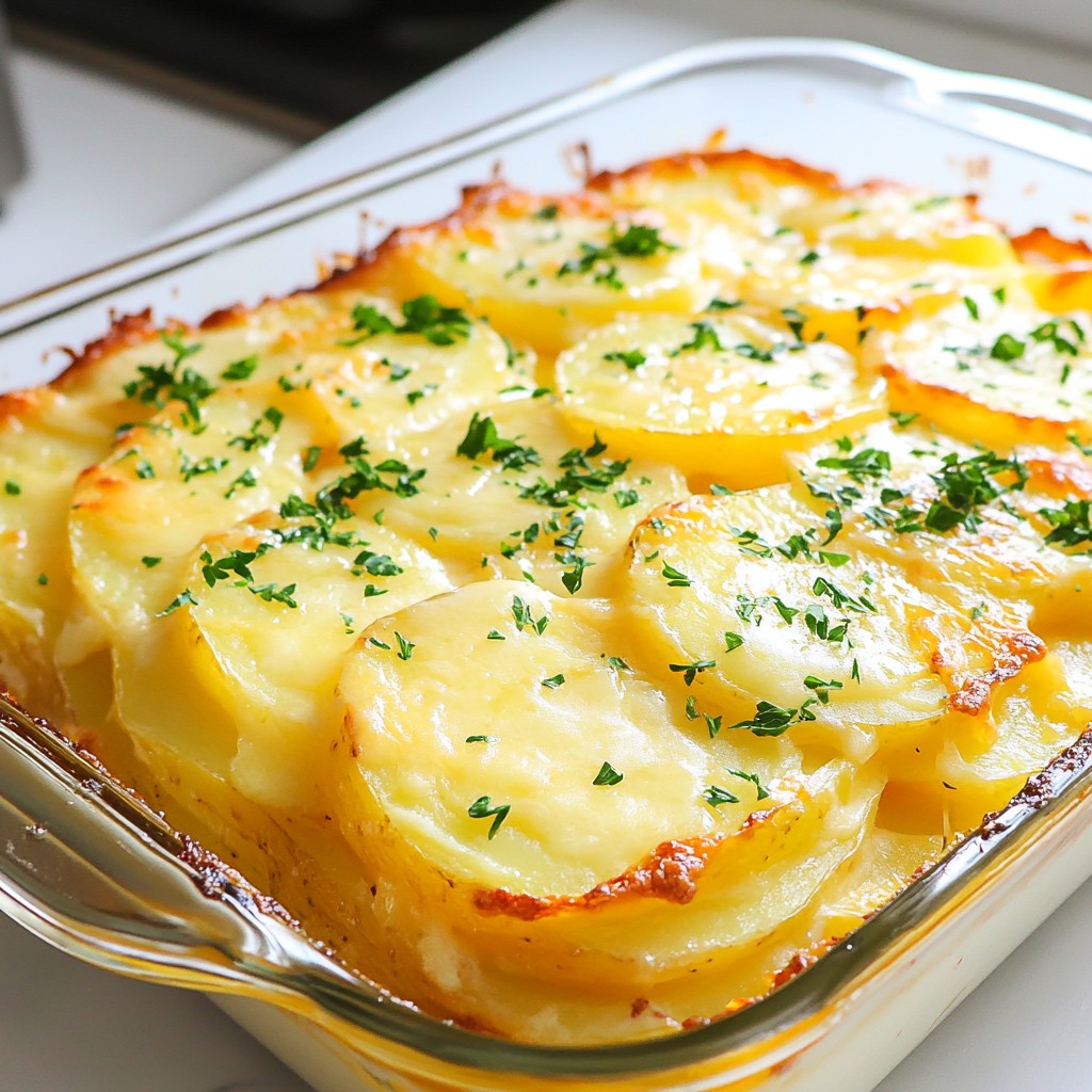 Potatoes Romanoff Casserole Creamy and Comforting Dish