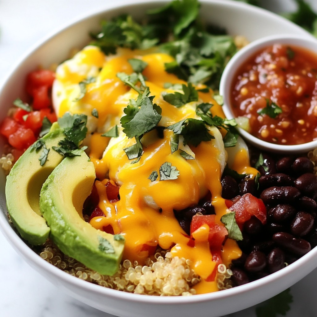 Protein Breakfast Burrito Bowl Energizing Morning Meal