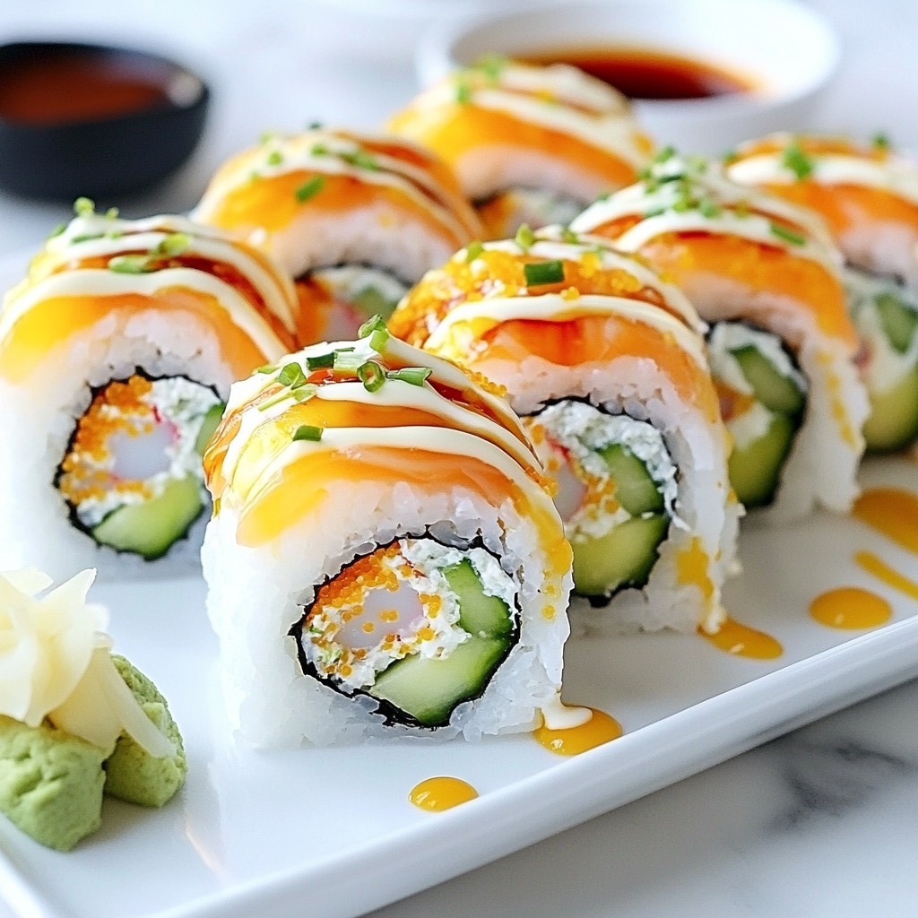 Alaska Roll Sushi Delightful and Easy to Make Recipe