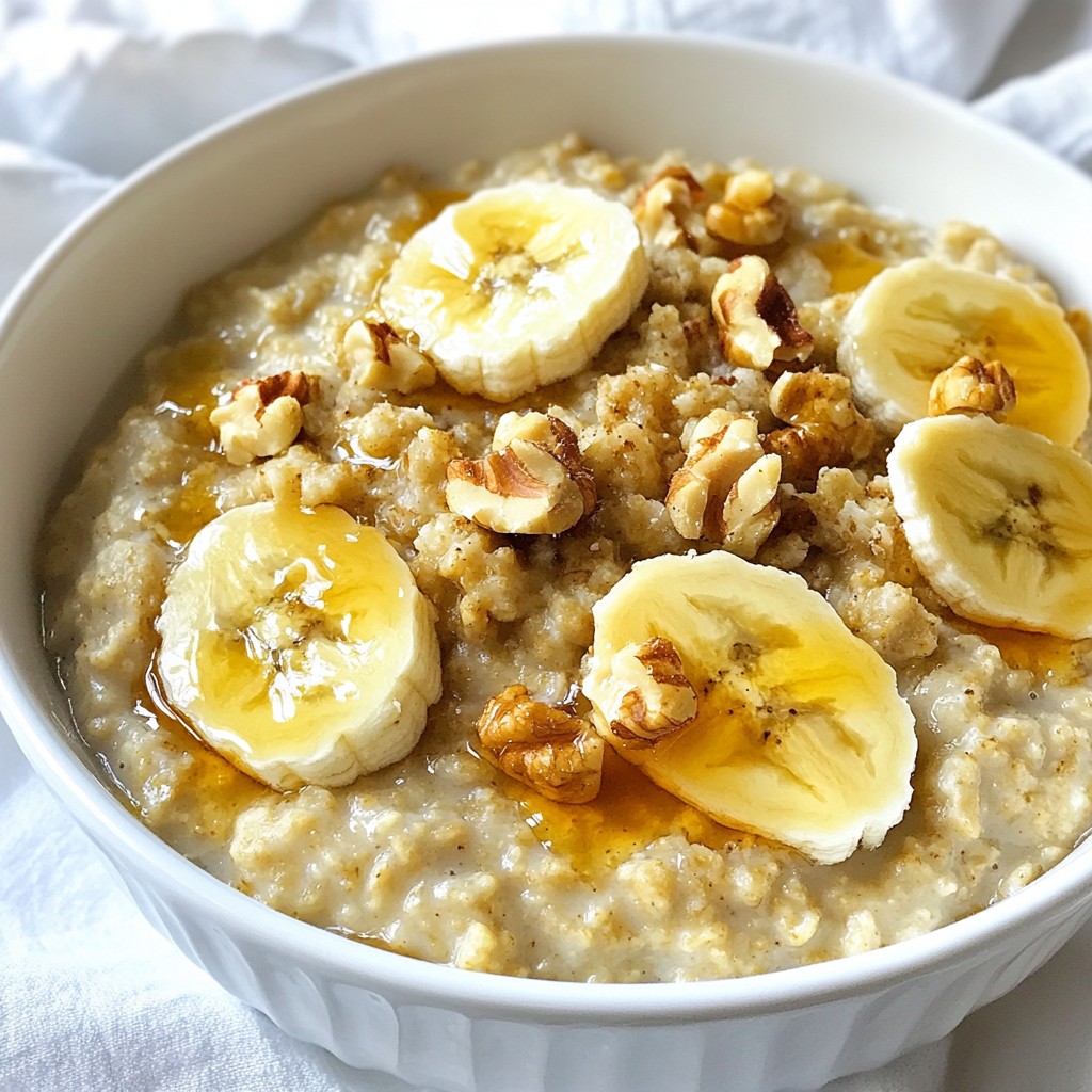Speedy 15-Minute Banana Nut Oatmeal Recipe Delight