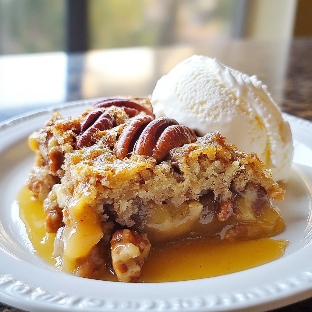 Pecan Pie Dump Cake Simple and Delightful Dessert