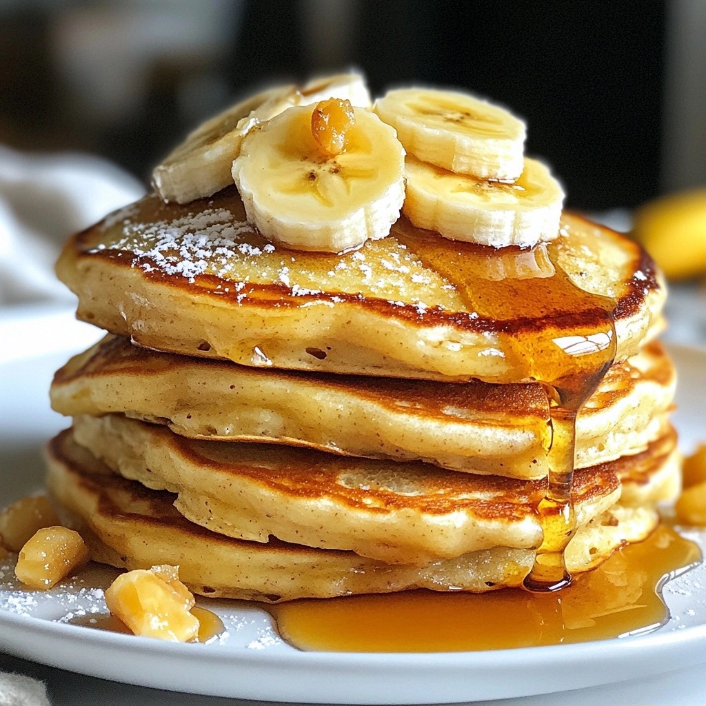 Speedy Fluffy Almond Pancakes Quick and Easy Recipe