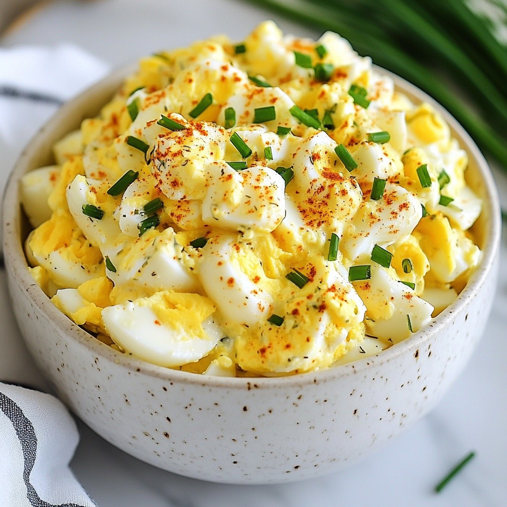 Keto Deviled Egg Salad Tasty Low-Carb Delight