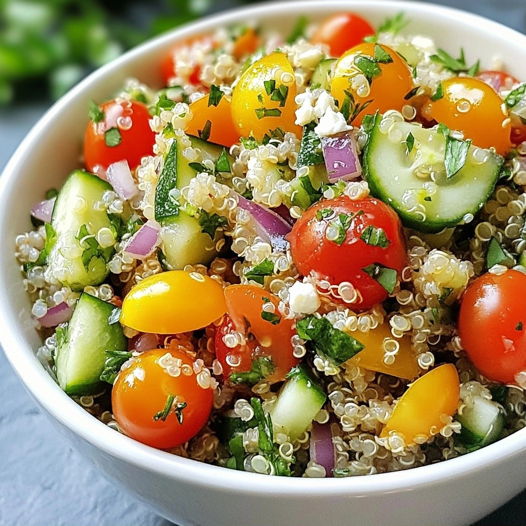 Quick Herb Lemon Quinoa Bowls Flavorful and Nutritious