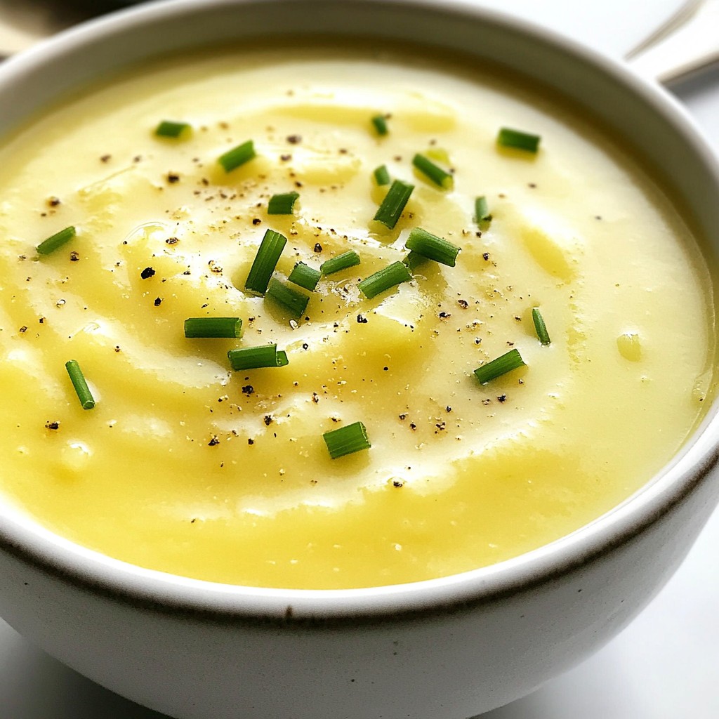 Creamy Dairy-Free Potato Leek Soup Delicious and Easy