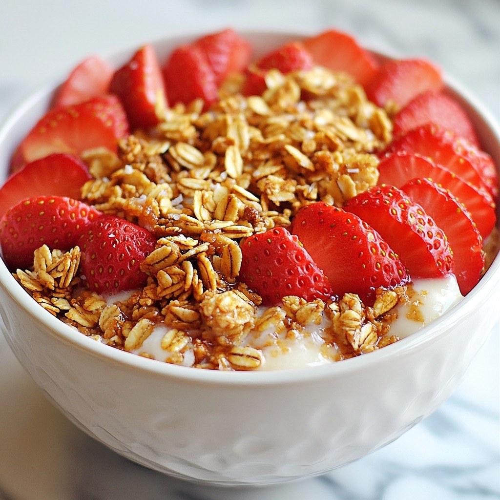 Strawberry Crunch Topping Delightful and Easy Recipe