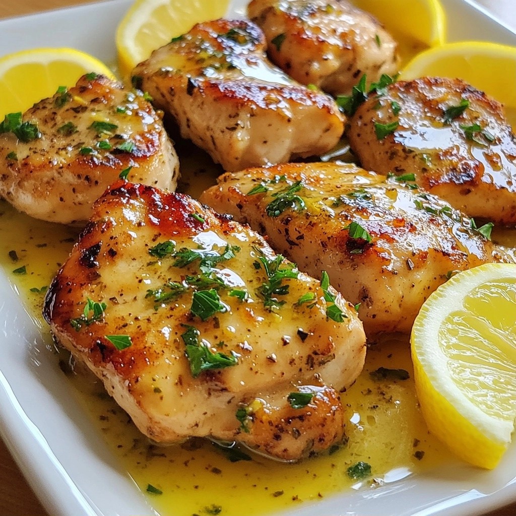 15-Minute Zesty Lemon Herb Chicken Fillets Recipe