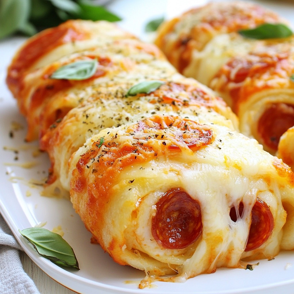 Cheesy Pepperoni Pizza Roll Ups Easy and Fun Snack