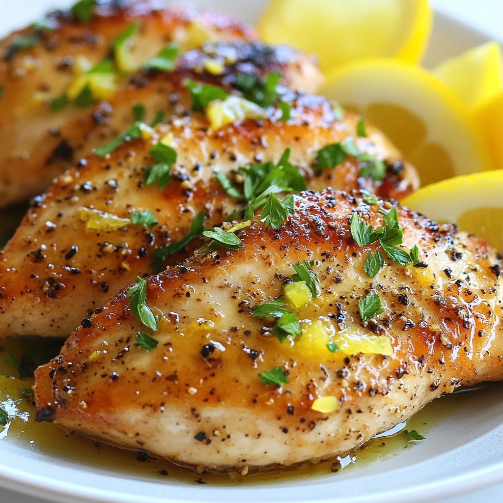 Fast Lemon Pepper Chicken Skillet Flavorful Weeknight Meal
