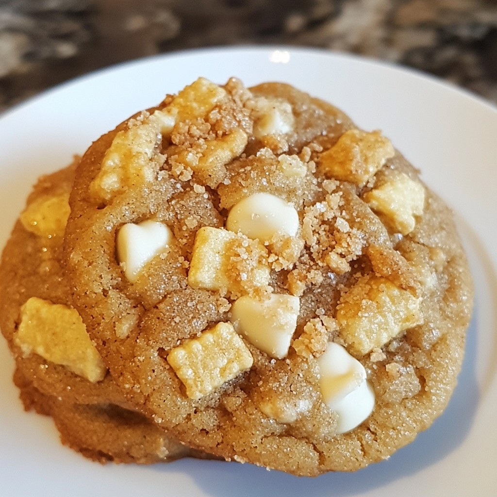 Cinnamon Toast Crunch Cookies Delicious Snack Idea