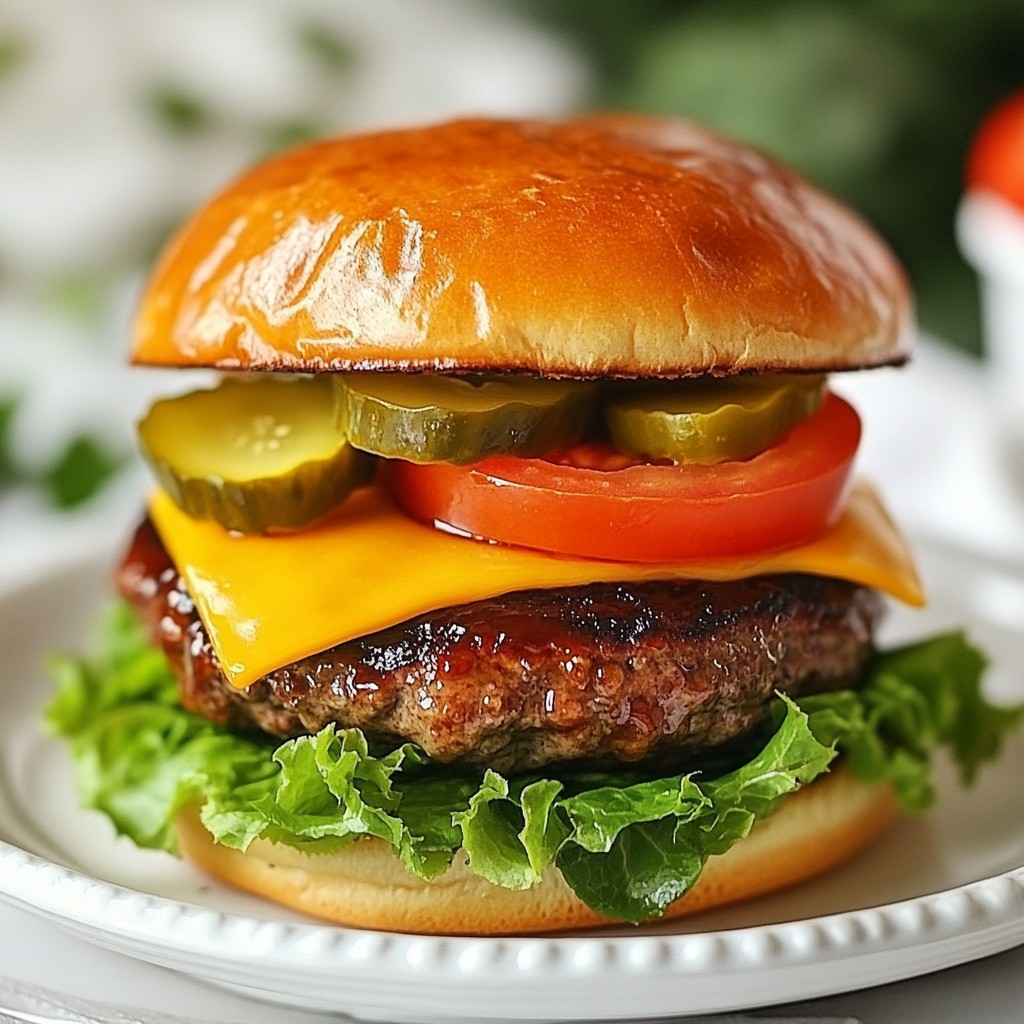 Irish Whiskey Pub Burgers Flavorful and Easy Recipe