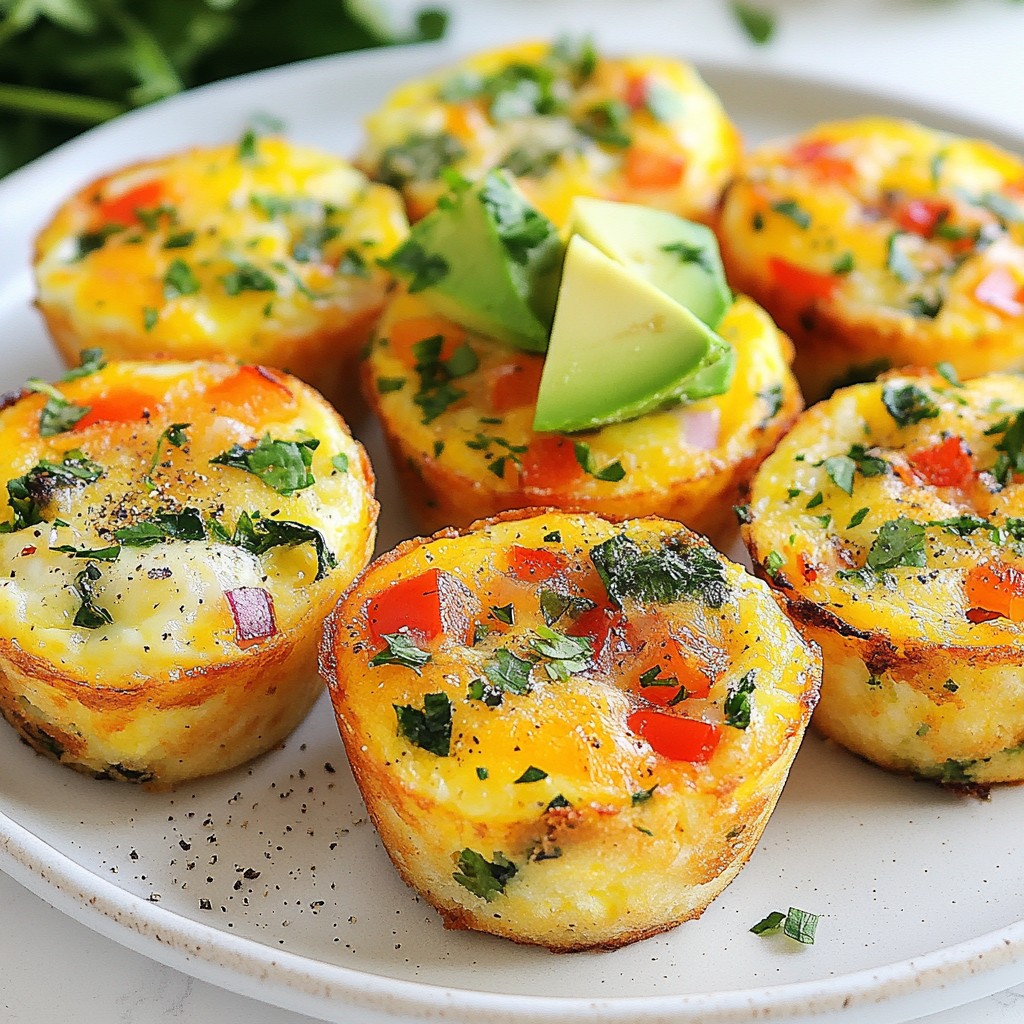Speedy Cheesy Egg Breakfast Muffins Recipe Delight