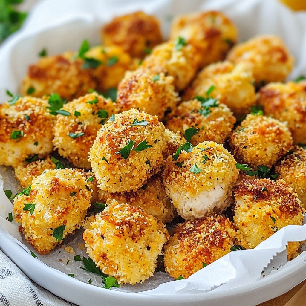 Air Fryer Ranch Chicken Bites Crispy and Flavorful Snack