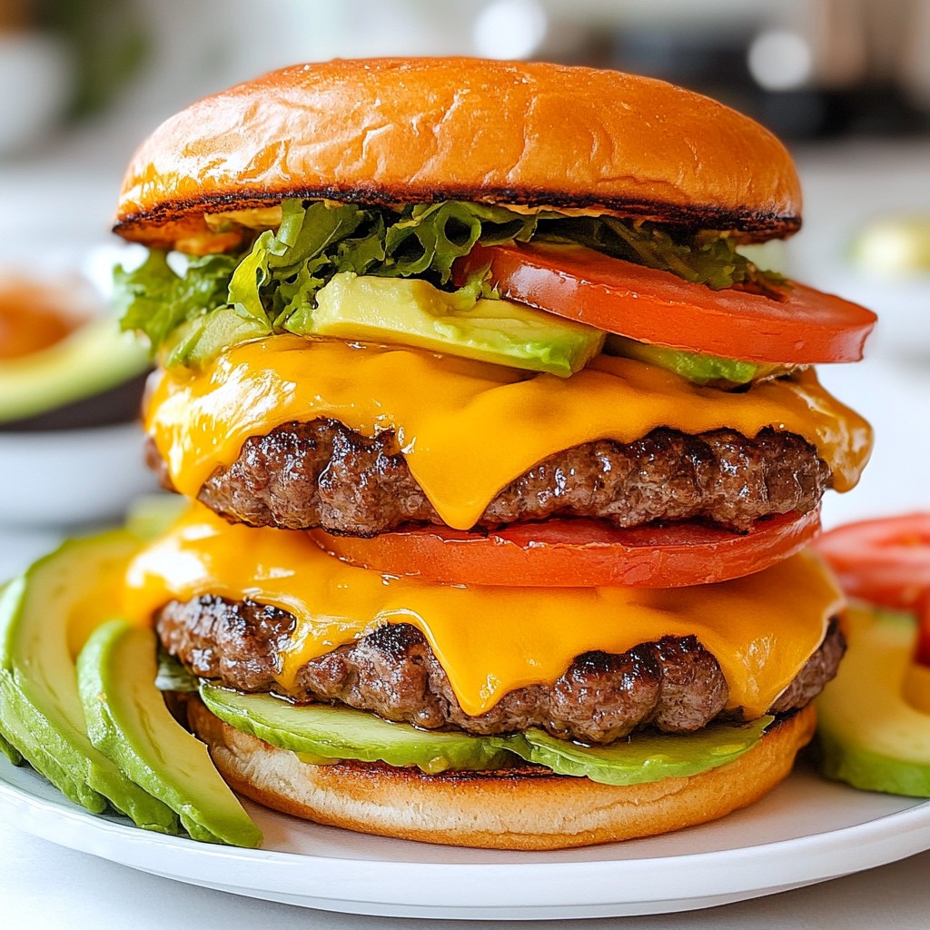 Cheesy Crack Burgers Juicy and Flavorful Delight