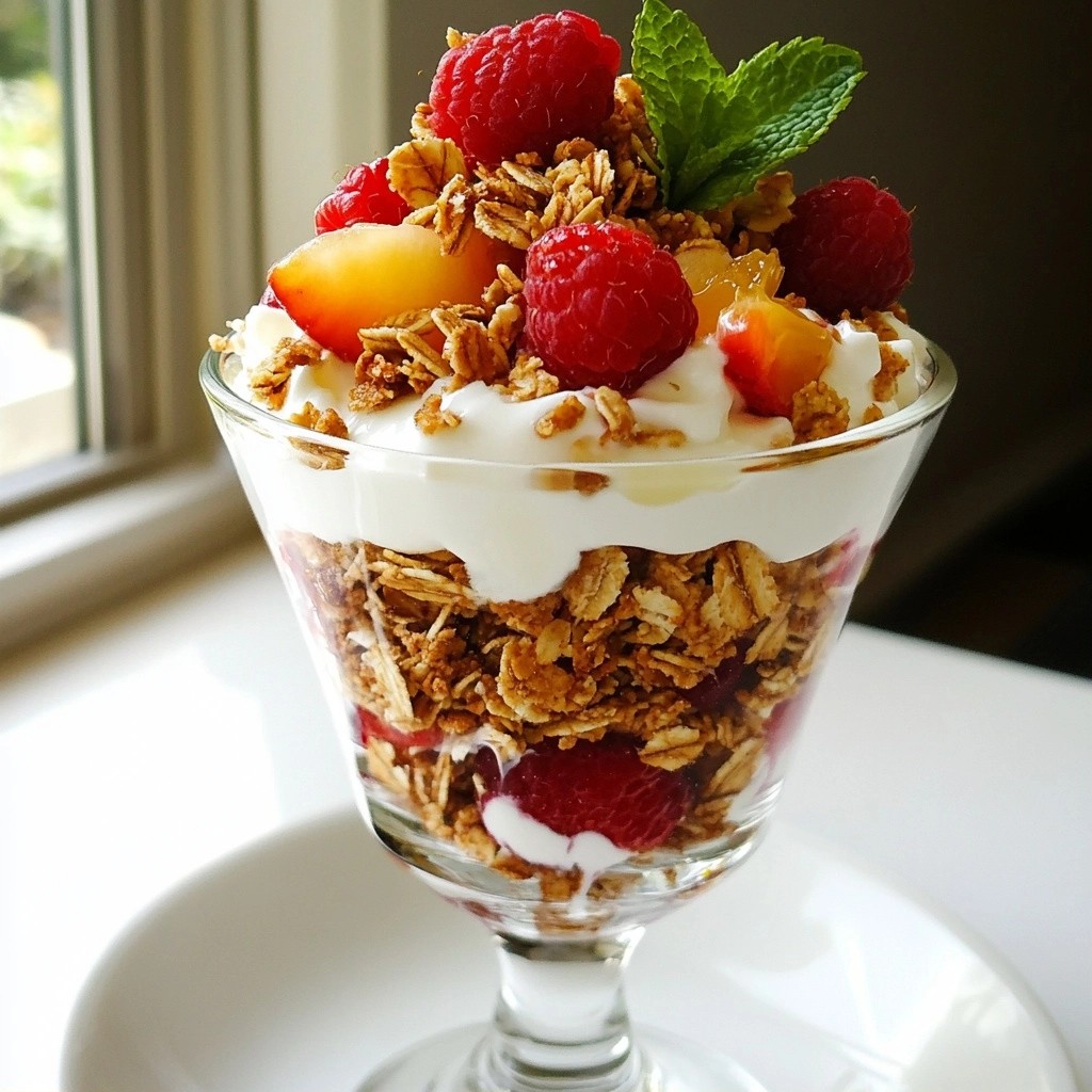 Speedy Berry and Yogurt Breakfast Parfait Delight