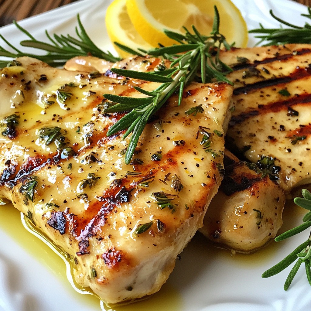 Fast Lemon Herb Grilled Chicken Delightful Meal Idea