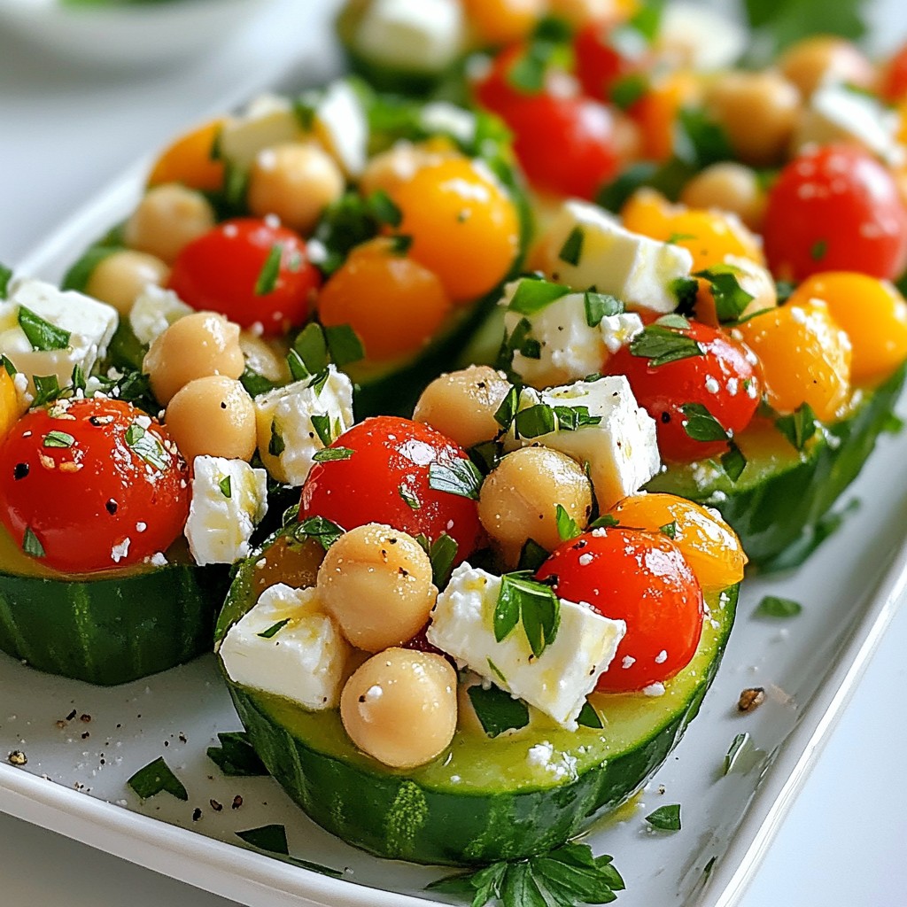 Quick Mediterranean Cucumber Chickpea Wrap Delight
