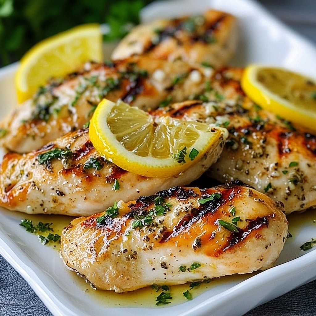 Fast Lemon Herb Grilled Chicken Delicious and Simple