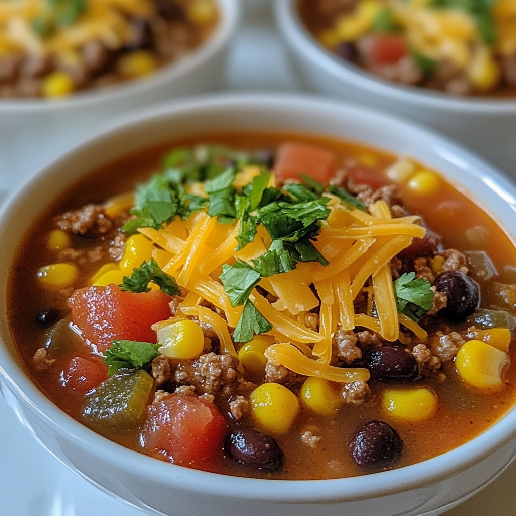 Slow Cooker Cowboy Soup Hearty Meal Delight
