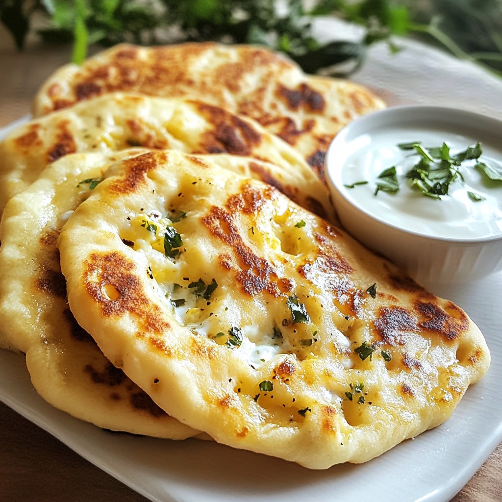 Cottage Cheese Flatbread Easy and Tasty Recipe