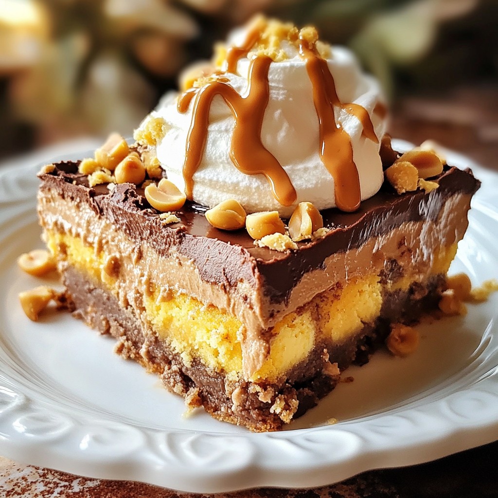 Peanut Butter Cup Dump Cake Decadent Dessert Recipe