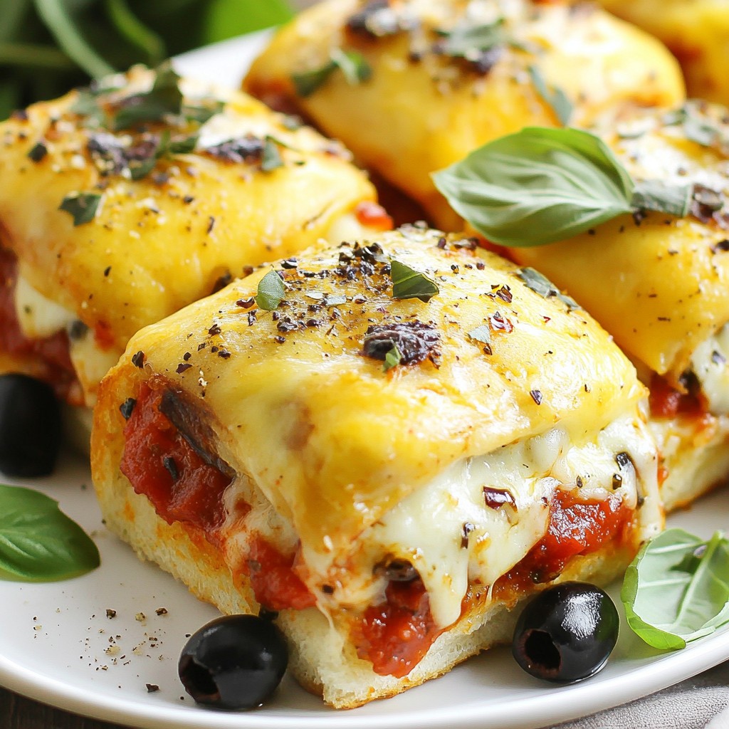 Baked Italian Grinder Sandwiches Simple and Tasty Meal