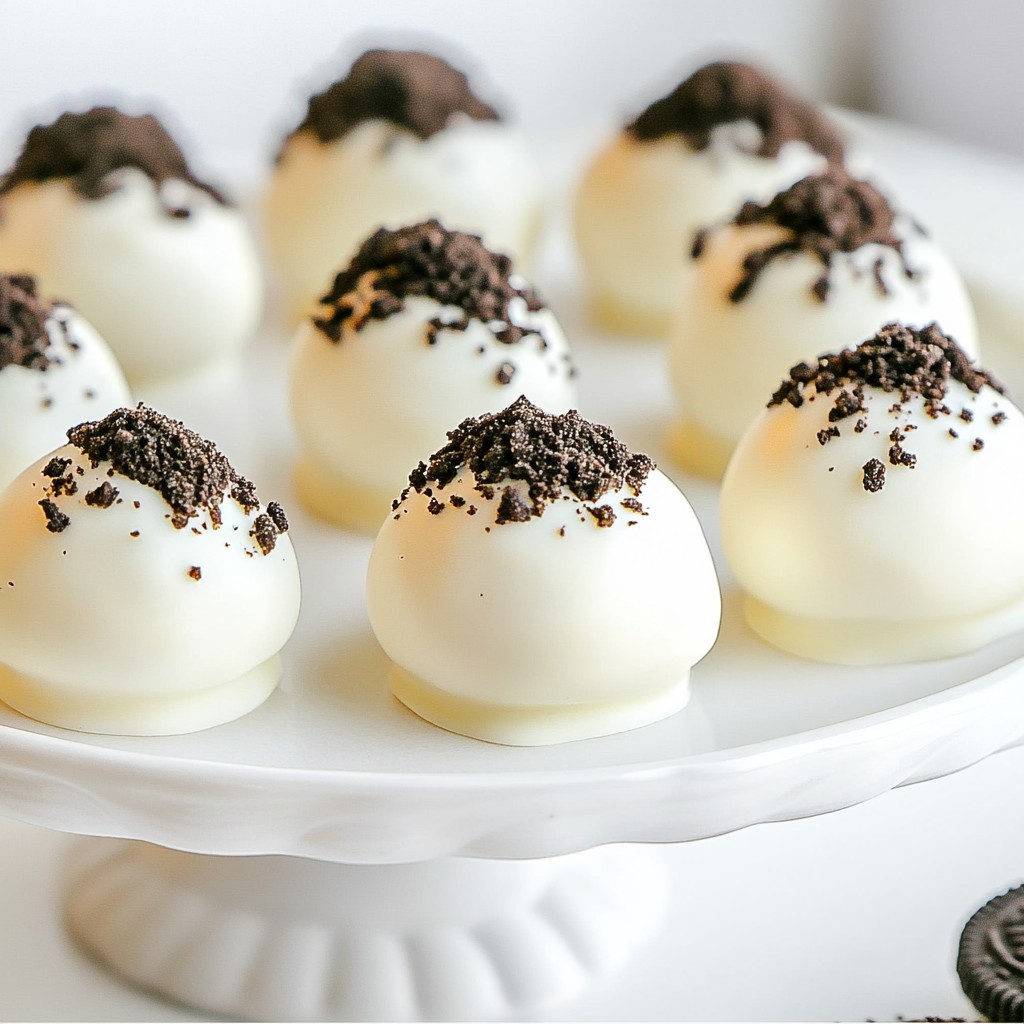 Oreo Truffle Bites Delightful and Easy Treat Recipe