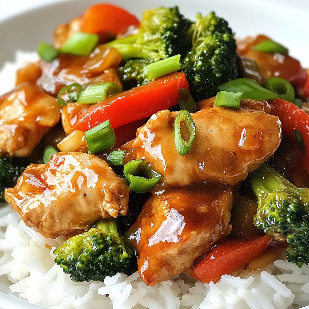 Quick Garlic Ginger Soy Chicken Stir-Fry Delight