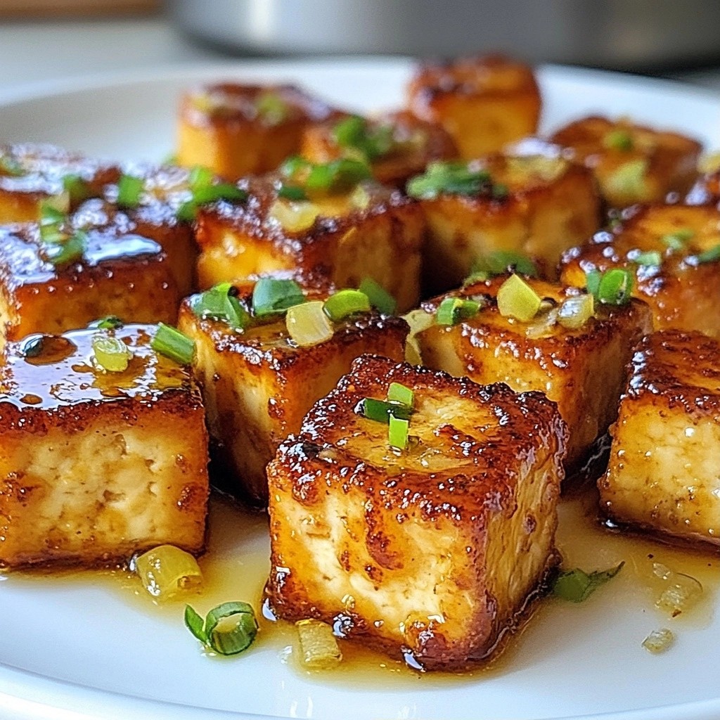 Crispy 15-Minute Lemon Ginger Tofu Bites Recipe