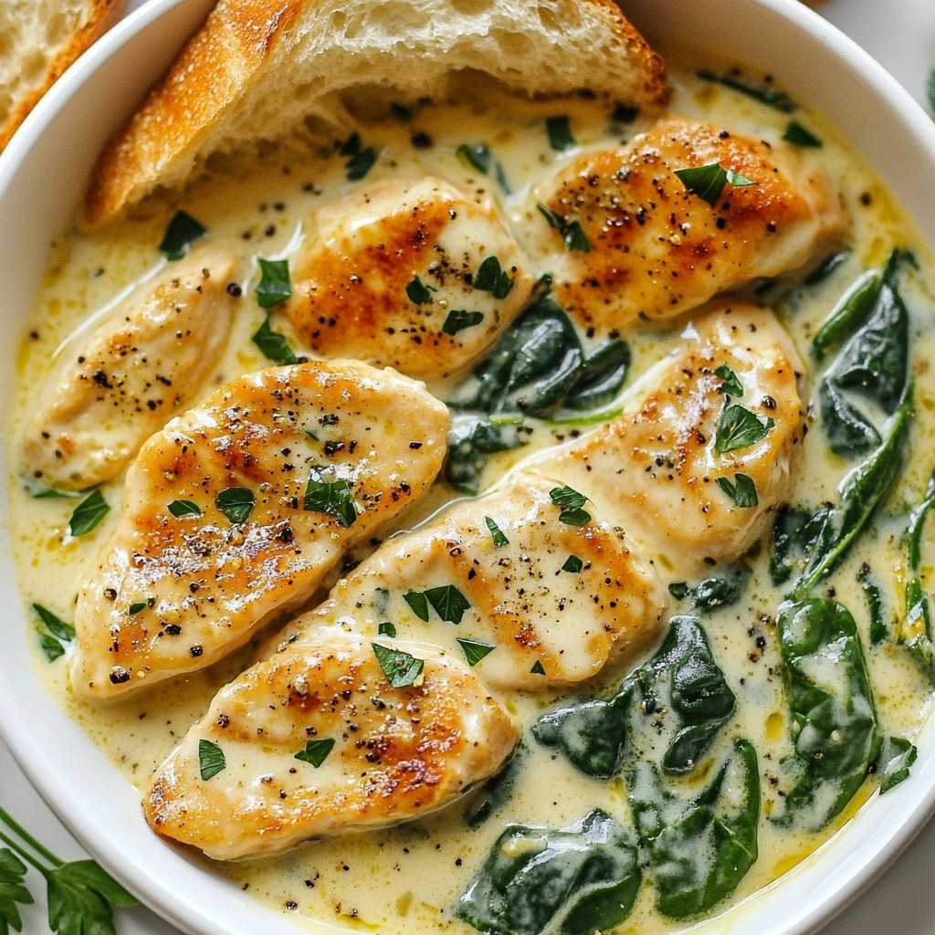 15-Minute Creamy Garlic Dijon Chicken Skillet Delight