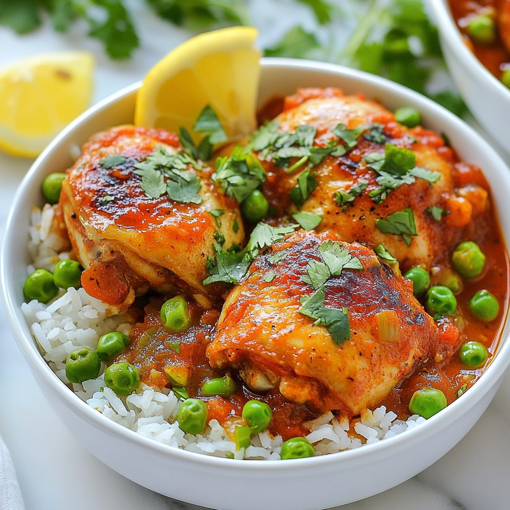 Moroccan Chicken and Rice Skillet Flavorful Meal Recipe