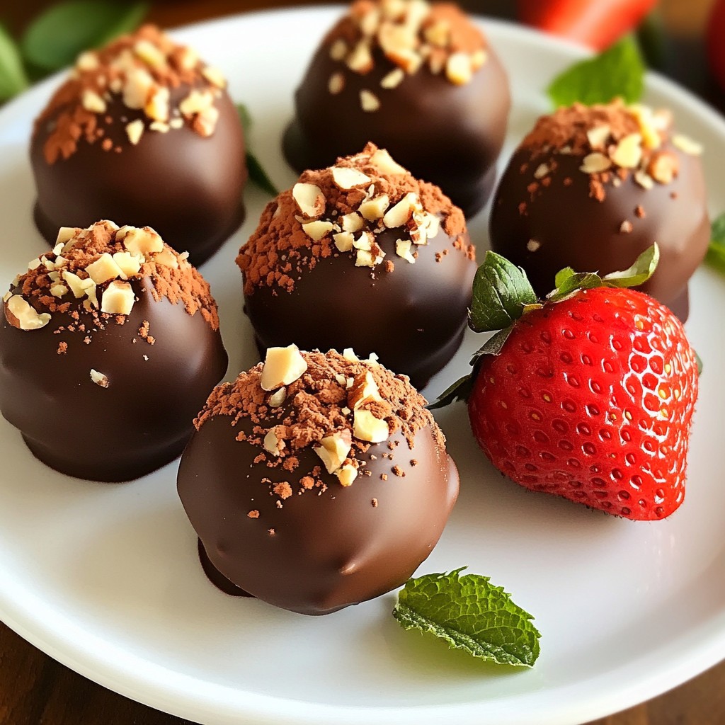 Creamy Strawberry Truffles Delightful and Easy Recipe