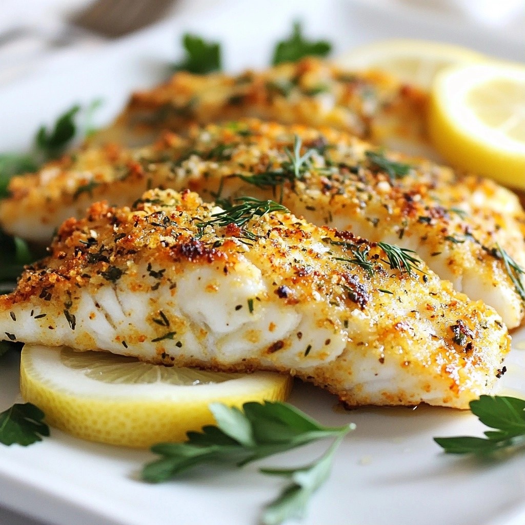 Savory 15-Minute Herb Crusted Tilapia Dish