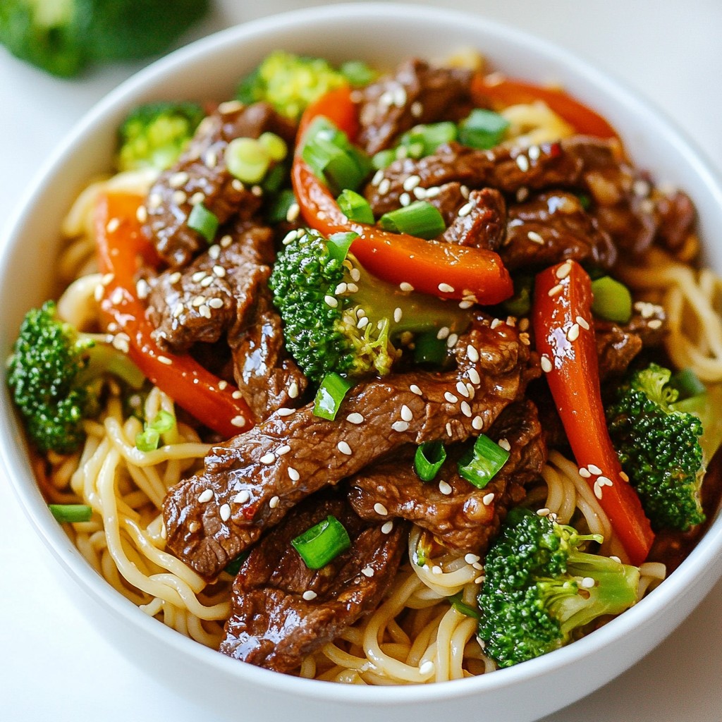 Sticky Beef Noodles Flavorful and Easy Recipe Guide