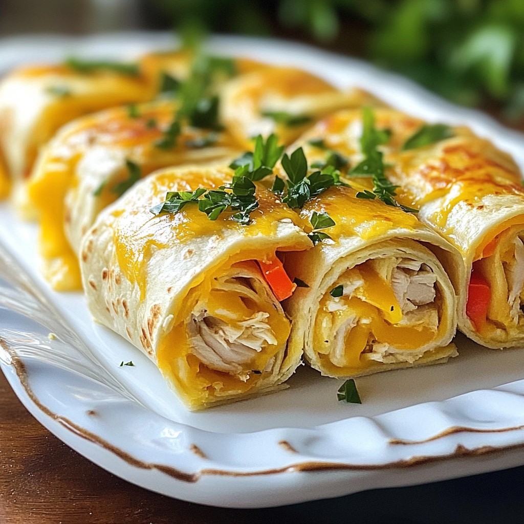 Ranch Chicken Roll Ups Flavorful and Easy Recipe