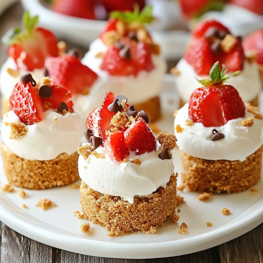 Strawberry Cheesecake Crunch Bites Delightful Treat