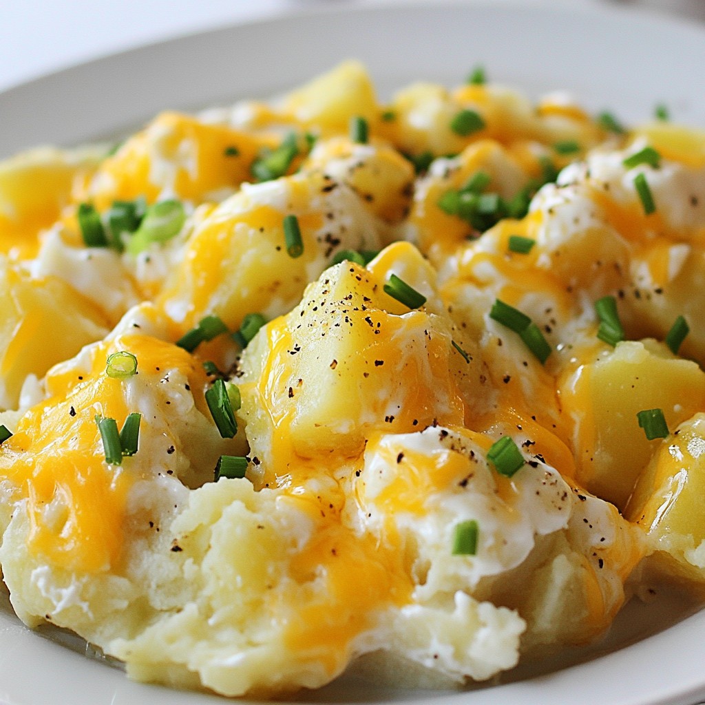 Best Ever Cheesy Smashed Potatoes Pure Comfort Food