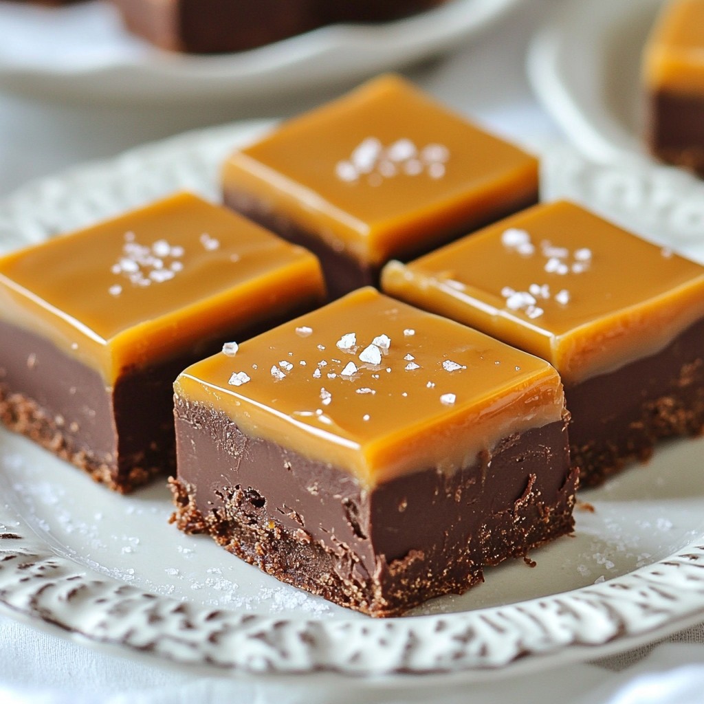 Salted Caramel Fudge Irresistible Sweet Treat Recipe