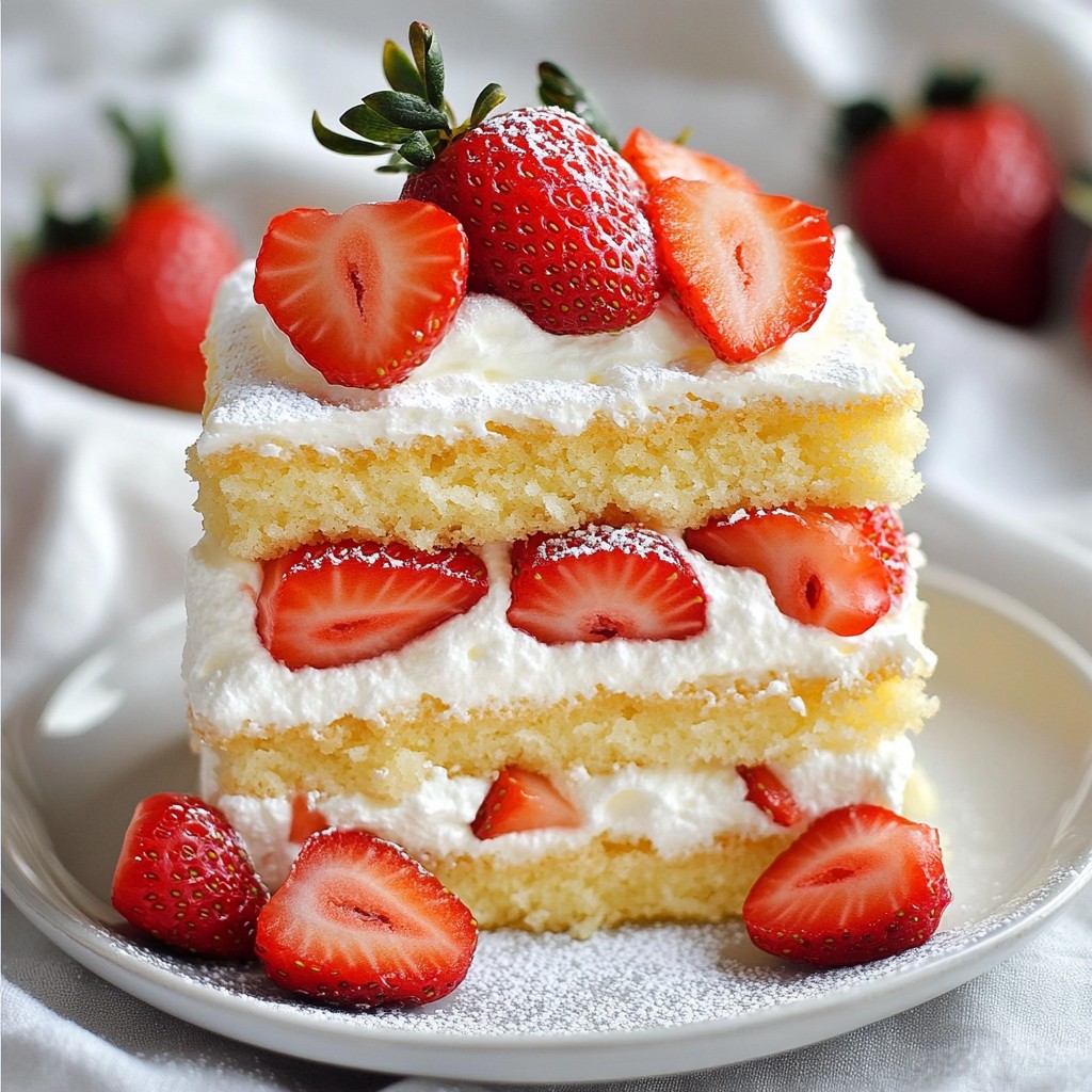 Japanese Strawberry Shortcake Delightful Baking Guide