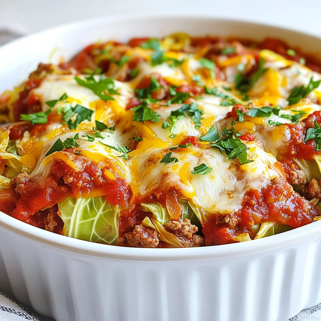 Slow Cooker Unstuffed Cabbage Rolls Easy Comfort Meal