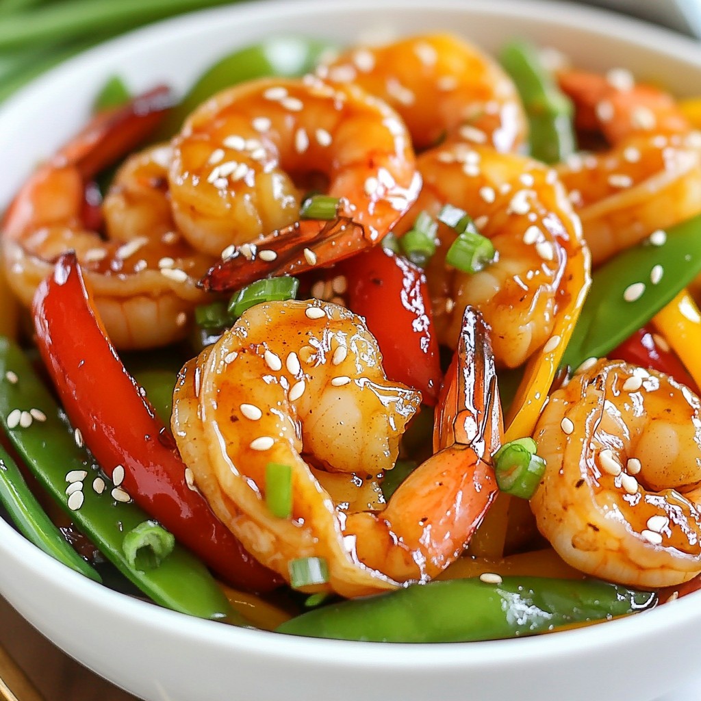 15-Minute Teriyaki Shrimp Stir-Fry Flavorful Delight