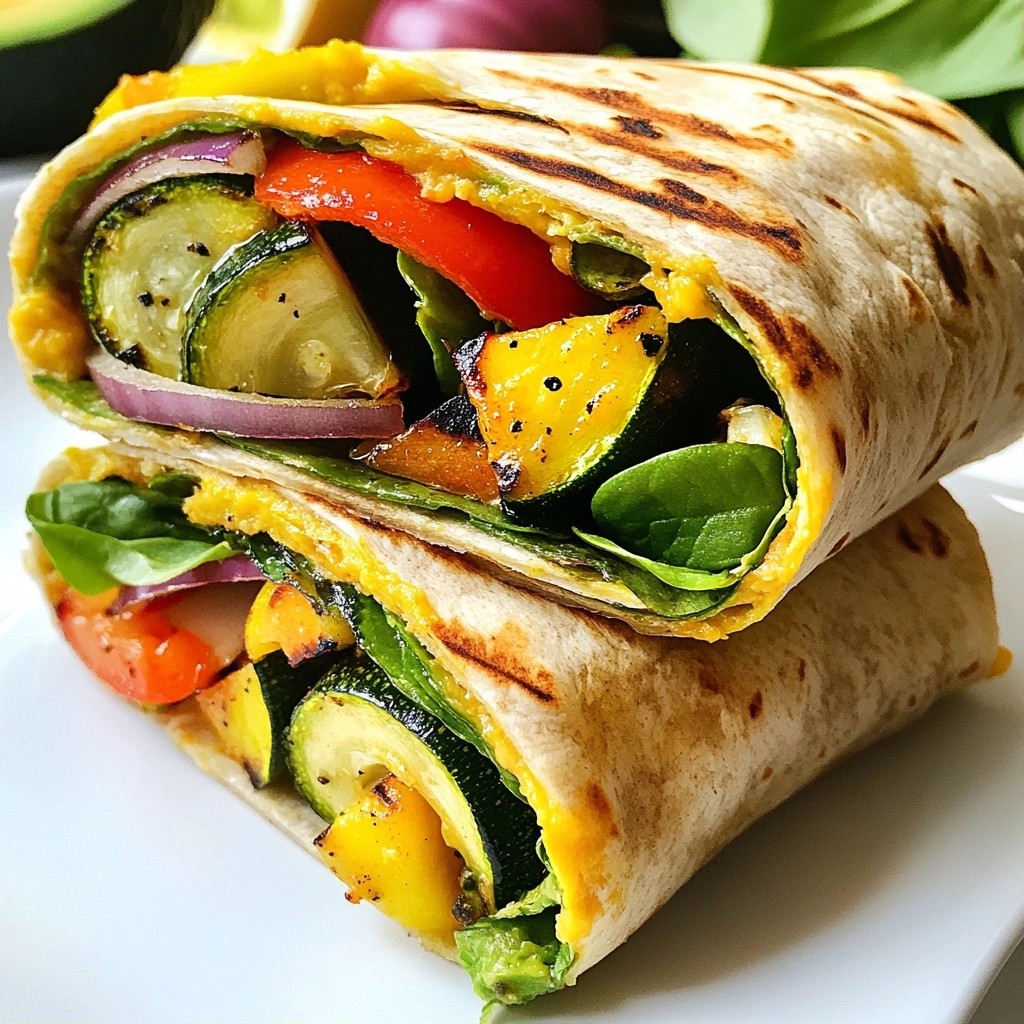 Speedy Grilled Veggie Wraps for Easy Weeknight Meal