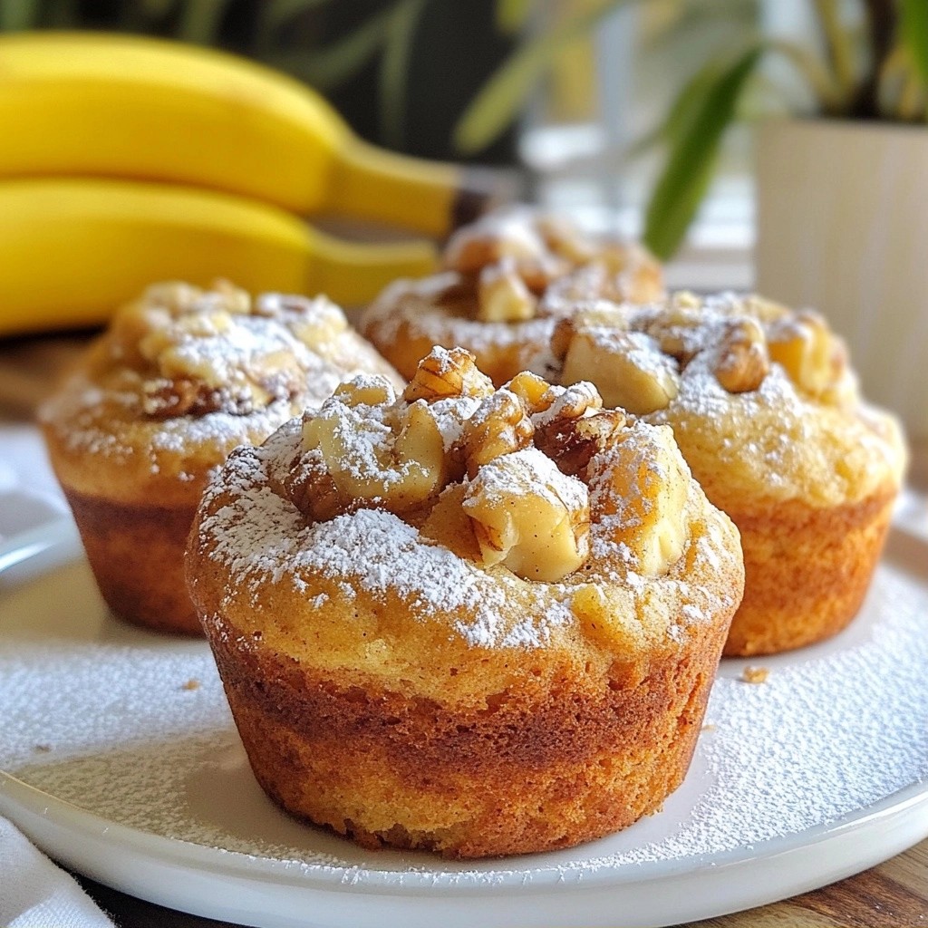 Speedy Fluffy Banana Nut Muffins Recipe for You