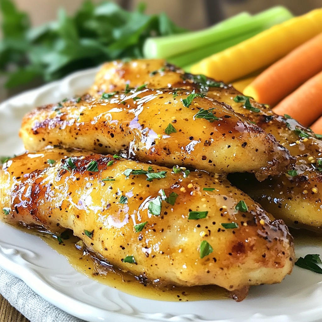 15-Minute Honey Mustard Chicken Tenders Delight